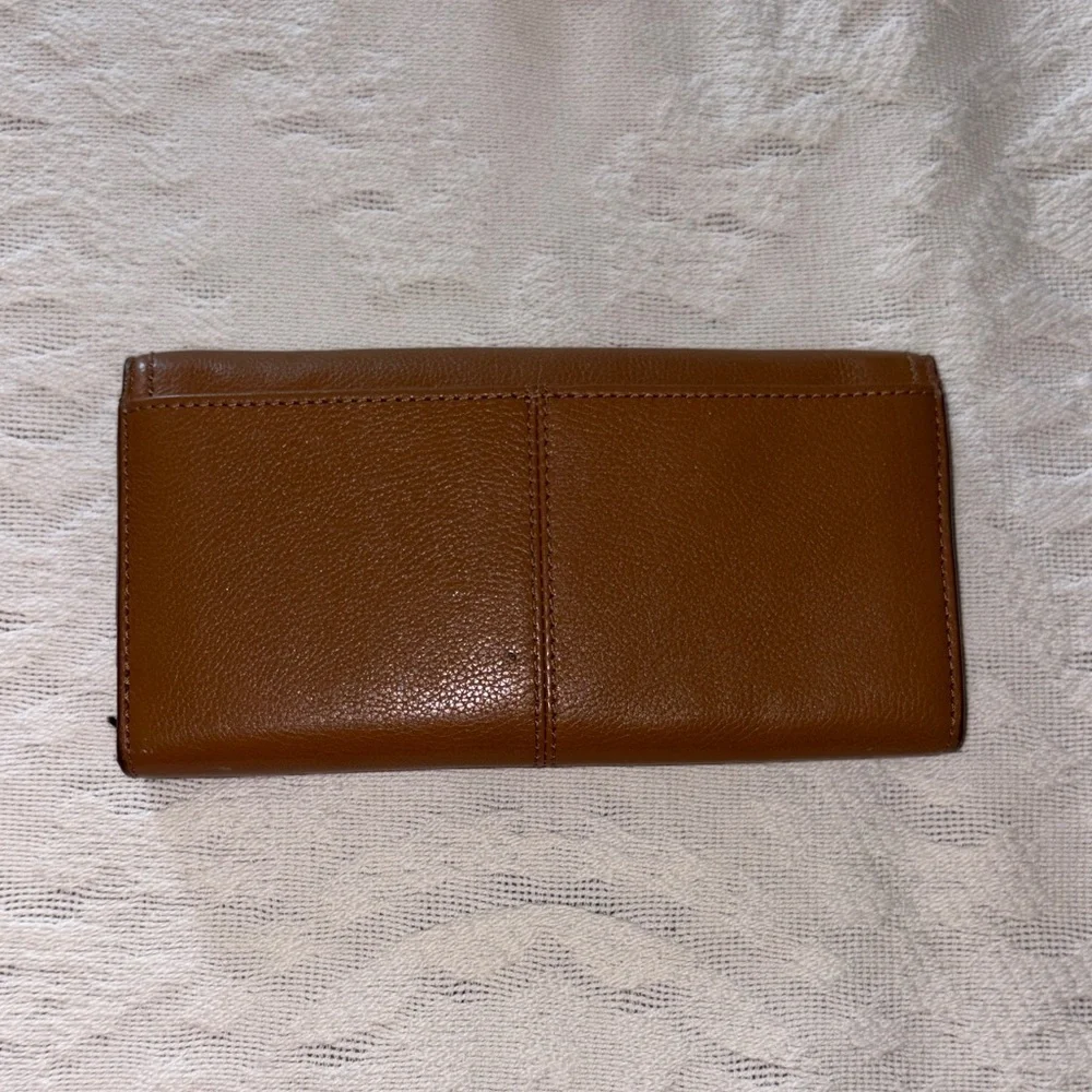Vintage Coach Brown Leather Wallet, Peeling BNWOT
